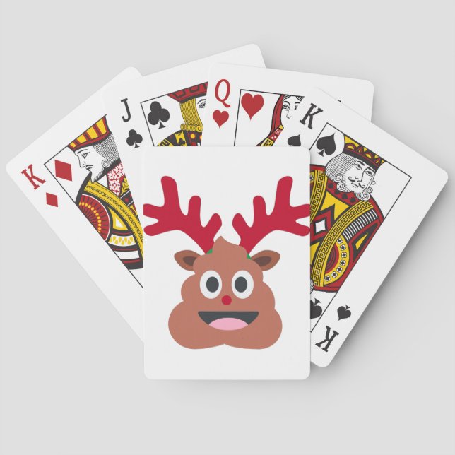 julafton rener poo emoji casinokort (Baksidan)