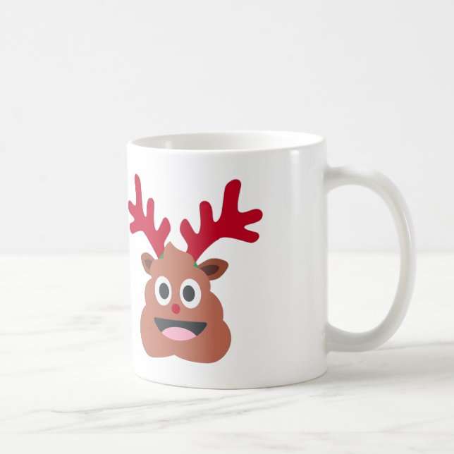 julafton rener poo emoji kaffemugg (Höger)