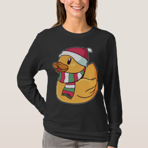 Julafton Rubber Ducky Duckie Anka julklapp T Shirt