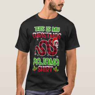 Julafton Santa Hat det här är min grej, jul Pajama T Shirt