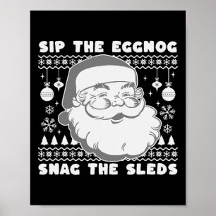 Julafton Santa Poster