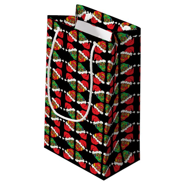 Julafton Santa Sugar Döskallar (Baksidan Vinklad)