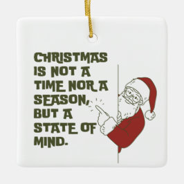 julafton sinnestillstånd julgransprydnad keramik