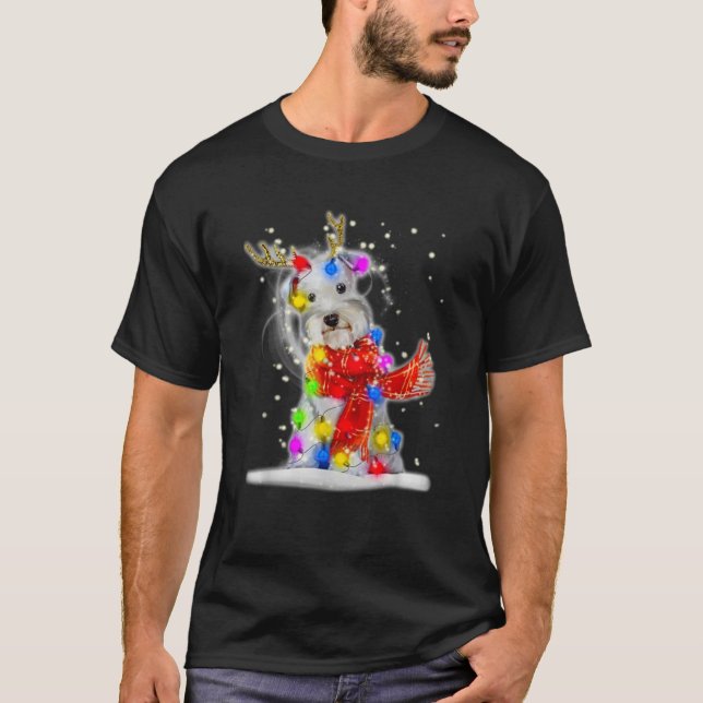 Julafton Snö T Shirt (Framsida)
