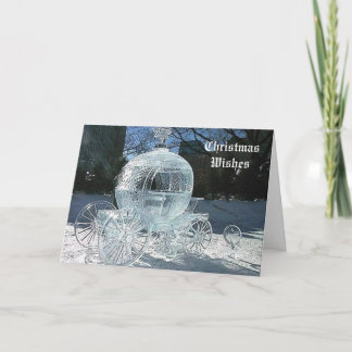 Julafton (Snö White Coach) Helgkort