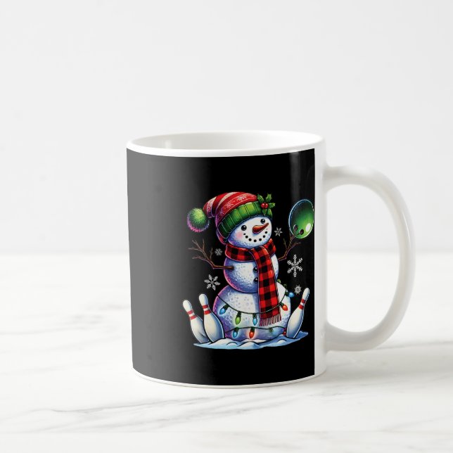 Julafton Snögubbe, som leker med lort och Stift, j Kaffemugg (Höger)