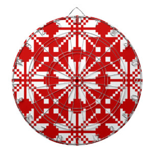 Julafton Snowflake-julen Mönster Darttavla