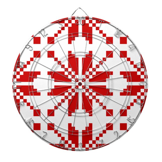 Julafton Snowflake-julen Mönster Piltavla (Framsidan)