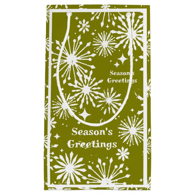 Julafton Stänk Gift Bag (Framsidan)