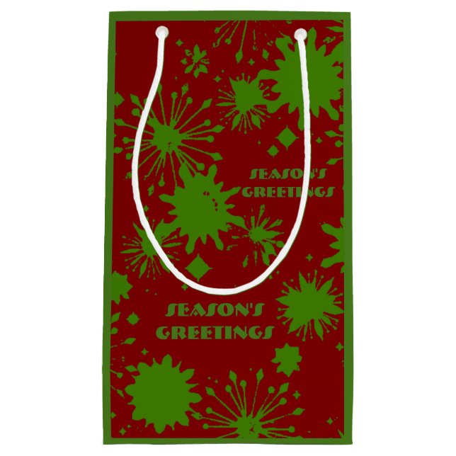 Julafton Stänk Gift Bag (Framsidan)