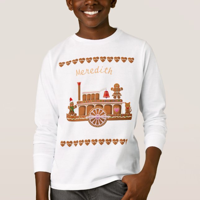 Julafton Steamboat T-shirt (Framsida)