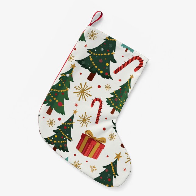 Julafton Stockings Liten Julstrumpa (Framsidan (Hängande))