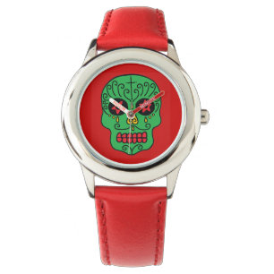 Julafton Sugar Skull Armbandsur