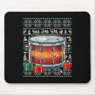 Julafton Sweater Stil Ugly Musical Drum jul Musmatta