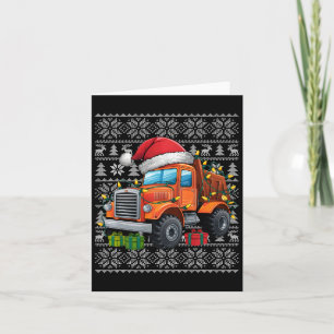 Julafton Sweater Stil Ugly Santa Construction Last Kort