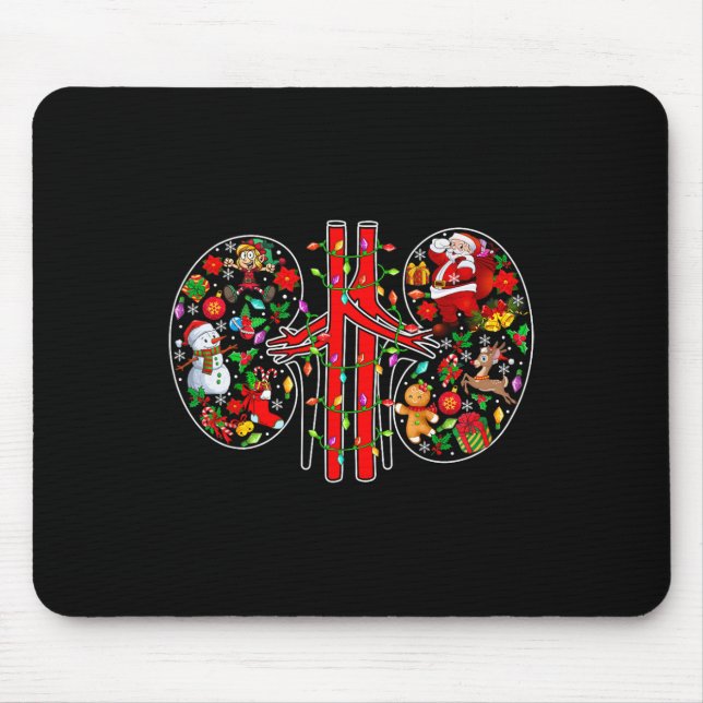Julafton Symbols Santa Elf Kidneys Shape Dialysis  Musmatta (Framsidan)