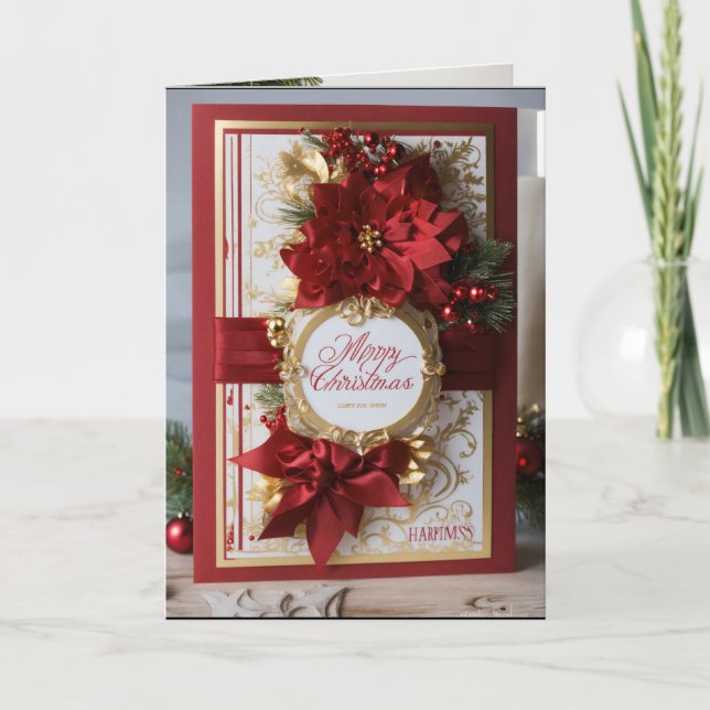 Julafton - tackkort (Framsida)