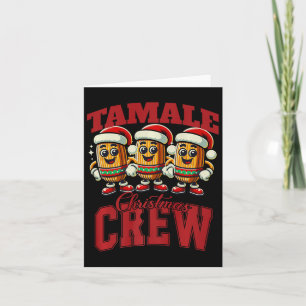 Julafton Tamale Food Funny Mexikansk jul Tamale Mo Kort