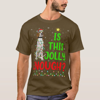 Julafton Träd är den här engelskpekarchern som räc T Shirt