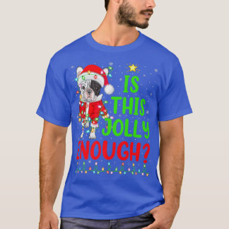 Julafton Träd är den här Fransk Bulldog Chri T Shirt