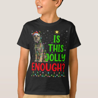 Julafton Träd är det här Gräns Terrier Chri, det ä T Shirt