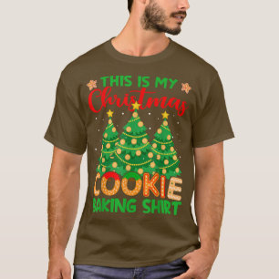 Julafton Träd det här är min julkaka som gör Holi T Shirt