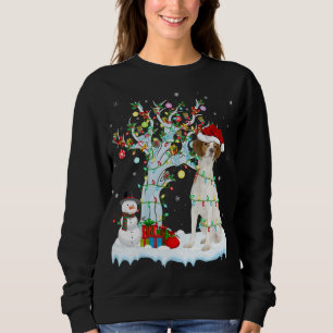 Julafton Träd Lighting Santa Hat Brittany Spain Hu T Shirt