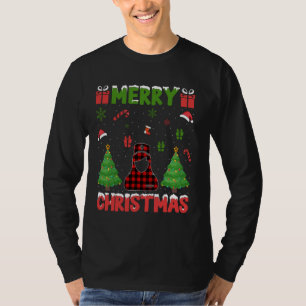 Julafton Träd Red Buffalo Play OB Nurse Ugly Chris T Shirt