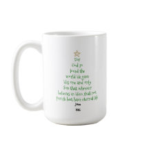 Julafton Träd Scripture Verse (John 3:16)