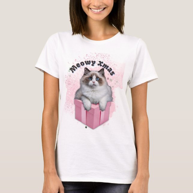 Julafton tshirt t shirt (Framsida)