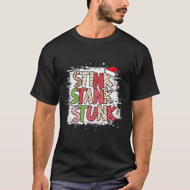 Julafton W för den streck-segmentfamiljen som matc T Shirt (Framsida)