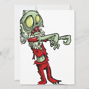 julafton zombie jultomten julkort