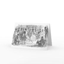 JulaftonFestivities på ett Louisiana gods