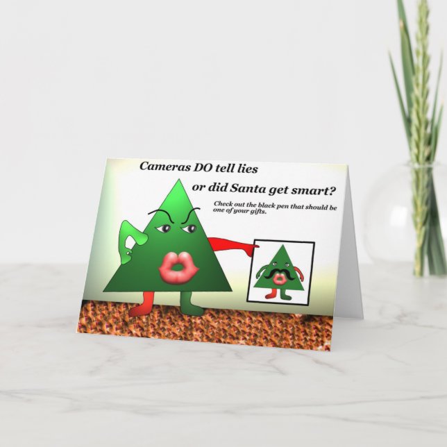 Julaftonkysskort 3 av Anjo Lafin Helgkort (Framsida)