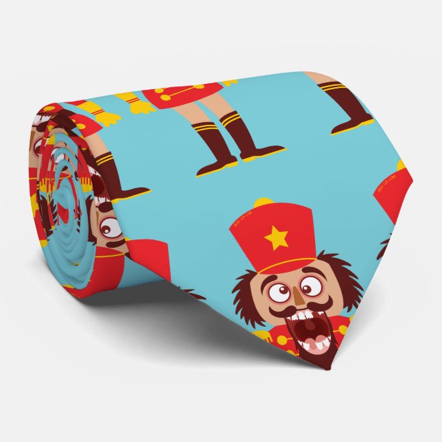 Julaftonnötknäpparen bryter dess tänder och går slips (Rullad)