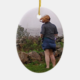 Julaftonorkan 2011 Irene Julgransprydnad Keramik