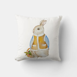 Juläge i gryningen med basket med gratiskli kudde