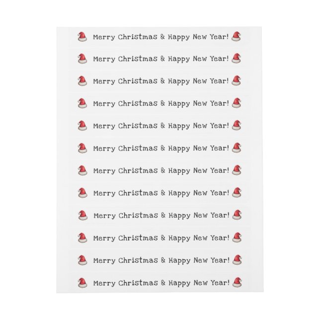 Juläggens kartong Seal Temper-säker Etikettband (Ark)