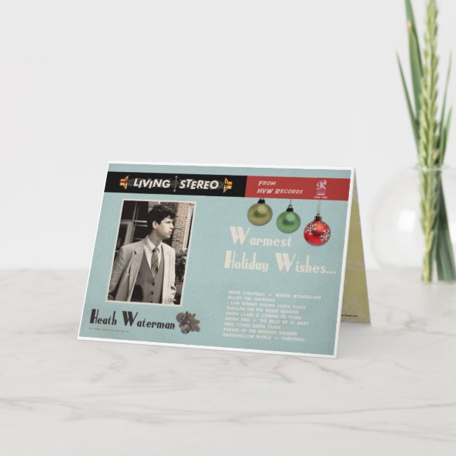 Julalbumet 1960 helgkort (Framsida)