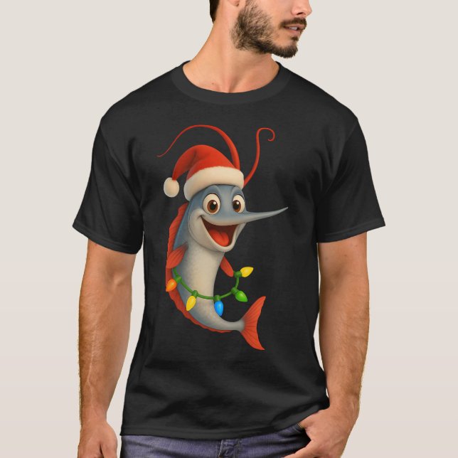 Julålefisk T Shirt (Framsida)