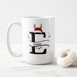 Julalfabetssamling – Bokstav E-design Kaffemugg