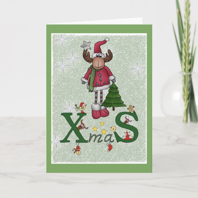 Julälg Helgkort (Framsida)