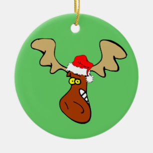 Julälg Julgransprydnad Keramik