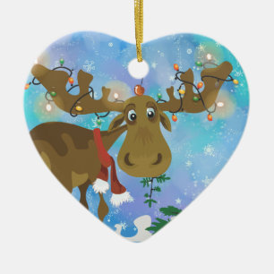Julälgprydnad Julgransprydnad Keramik