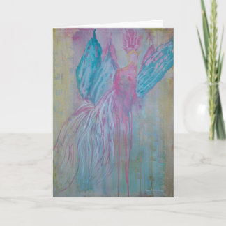 Julälvafågel Helgkort