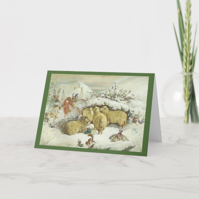 Julälvor Helgkort (Framsida)