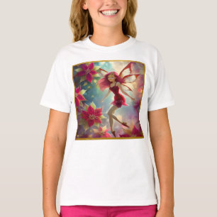 Julälvsamling - Rosrödt hår T Shirt