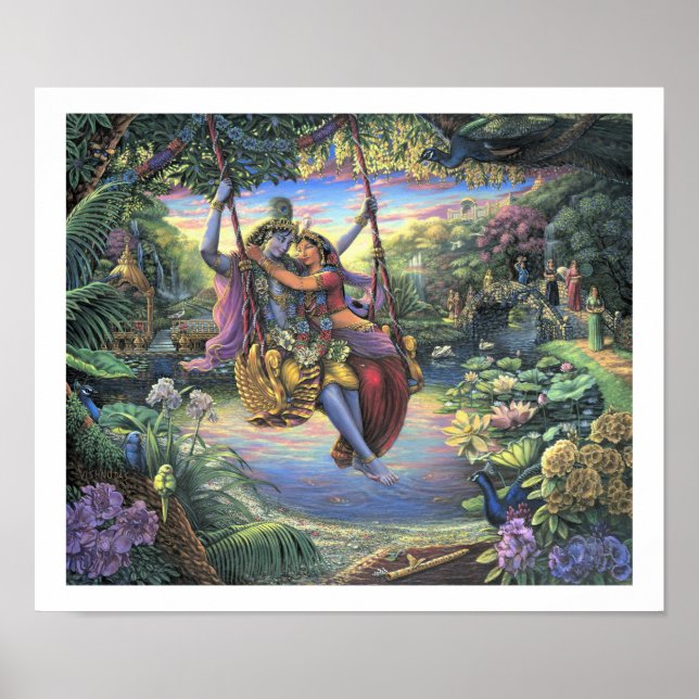 Julan Leela - Swing Pastime -Print Poster (Framsidan)