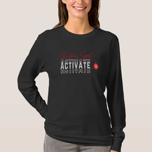 Julandan Aktiverar T Shirt (Framsida)