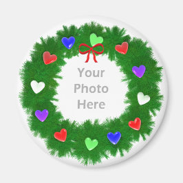 Julandetag Hearts Photo Magnet